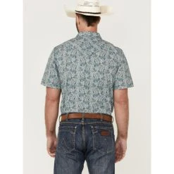 Flash Sale ???? Cody James Men's Vista Paisley Print Short Sleeve Snap Western ???? Shirt Blue ???? 7 Flash Sale ???? Cody James Men's Vista Paisley Print Short Sleeve Snap Western ???? Shirt Blue ???? -Cody James -shop unnamed file 2762
