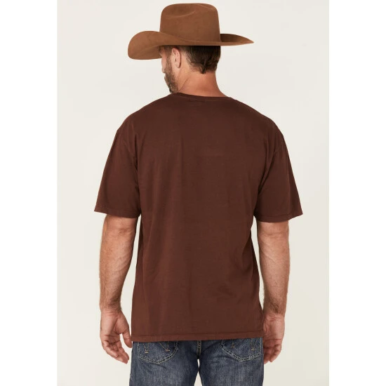 Deals ???? Cody James Men's Heather Burgundy Desert Compass Graphic Short Sleeve T-Shirt ⭐ 4 Deals ???? Cody James Men's Heather Burgundy Desert Compass Graphic Short Sleeve T-Shirt ⭐ - Image 4