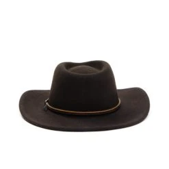 Budget ???? Cody James Men's Brown Wool Felt Western Hat ???? -Cody James -shop unnamed file 2794