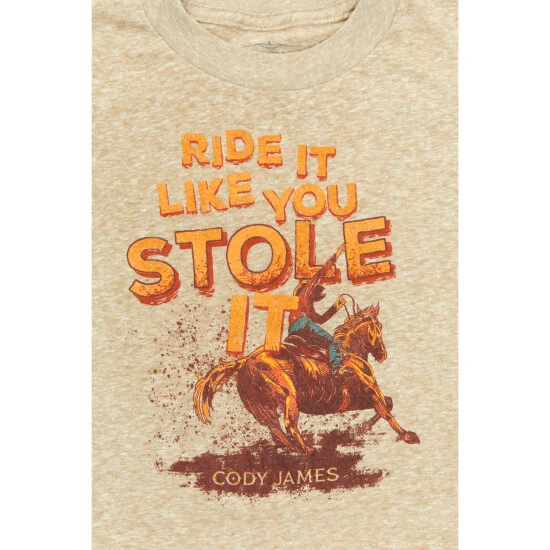New ???? Cody James Toddler-Boys' Ride It Like You Stole It Graphic T-Shirt Gold ✨ 2 New ???? Cody James Toddler-Boys' Ride It Like You Stole It Graphic T-Shirt Gold ✨ - Image 2