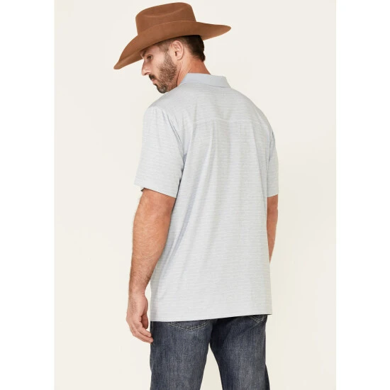 Promo ???? Cody James Core Men's Bogey Stripe Short Sleeve Polo ???? Shirt Light Blue ???? 4 Promo ???? Cody James Core Men's Bogey Stripe Short Sleeve Polo ???? Shirt Light Blue ???? - Image 4