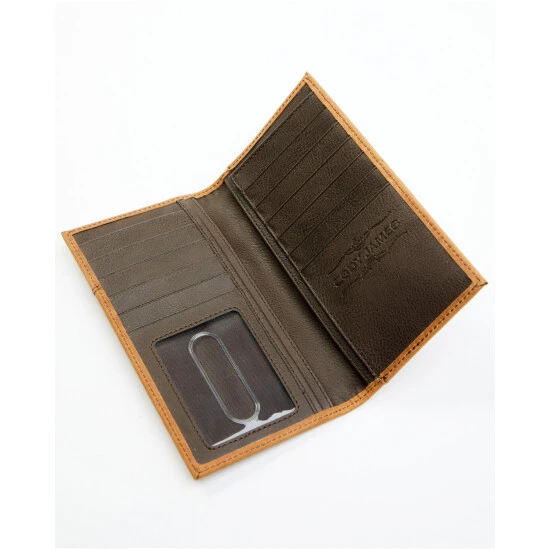 Coupon ???? Cody James Men's Rodeo Leather Checkbook Wallet Brown ???? 2 Coupon ???? Cody James Men's Rodeo Leather Checkbook Wallet Brown ???? - Image 2