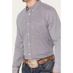 Discount ⭐ Cody James Men's Toby Long Sleeve Button Down Stretch Western ???? Shirt - Big & Tall White ???? -Cody James -shop unnamed file 2971