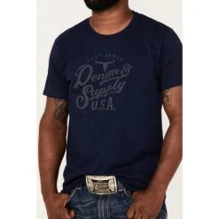 Flash Sale ???? Cody James Men's Denim Supply USA Logo Graphic T-Shirt Navy ???? -Cody James -shop unnamed file 2980