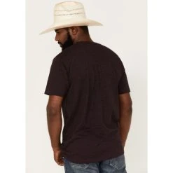 Best Pirce ⌛ Cody James Men's Boot Stitch Horseshoe Graphic Short Sleeve T-Shirt Purple ❤️ -Cody James -shop unnamed file 3005