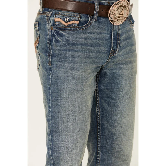 Cheapest ???? Cody James Core Men's Whistle Medium Wash Stretch Stackable Straight ???? Jeans Blue ???? 2 Cheapest ???? Cody James Core Men's Whistle Medium Wash Stretch Stackable Straight ???? Jeans Blue ???? - Image 2