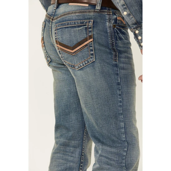 Cheapest ???? Cody James Core Men's Whistle Medium Wash Stretch Stackable Straight ???? Jeans Blue ???? 4 Cheapest ???? Cody James Core Men's Whistle Medium Wash Stretch Stackable Straight ???? Jeans Blue ???? - Image 4