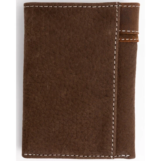 Best Sale ???? Cody James Men's Boot Stitch Longhorn Tri-Fold Leather Wallet Tan ???? 2 Best Sale ???? Cody James Men's Boot Stitch Longhorn Tri-Fold Leather Wallet Tan ???? - Image 2