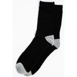 Best Pirce ✨ Cody James Men's Solid 3-Pack Crew ???? Socks Black ✨