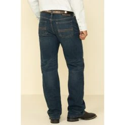 New ???? Cody James Men's Saguaro Dark Stretch Relaxed Straight ???? Jeans Blue ????
