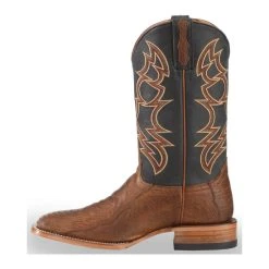 Coupon ???? Cody James Two Toned Ostrich Leg Exotic ???? Boots - Square Toe For Men Brown ???? -Cody James -shop unnamed file 3157