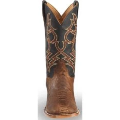 Coupon ???? Cody James Two Toned Ostrich Leg Exotic ???? Boots - Square Toe For Men Brown ???? -Cody James -shop unnamed file 3158