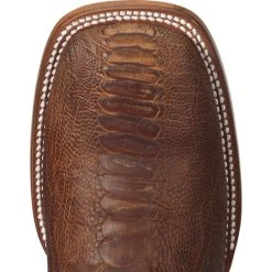 Coupon ???? Cody James Two Toned Ostrich Leg Exotic ???? Boots - Square Toe For Men Brown ???? -Cody James -shop unnamed file 3160