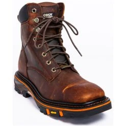 Best deal ???? Cody James Men's 8" Decimator Work ???? Boots - Soft Toe Brown ????