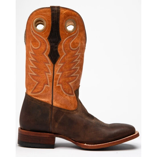 New ???? Cody James Men's Union Western ???? Boots - Wide Square Toe Chocolate ???? 2 New ???? Cody James Men's Union Western ???? Boots - Wide Square Toe Chocolate ???? - Image 2