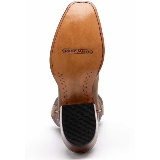 Hot Sale ???? Cody James Men's Potrero Western ???? Boots - Square Toe Brown ???? 7 Hot Sale ???? Cody James Men's Potrero Western ???? Boots - Square Toe Brown ???? - Image 7