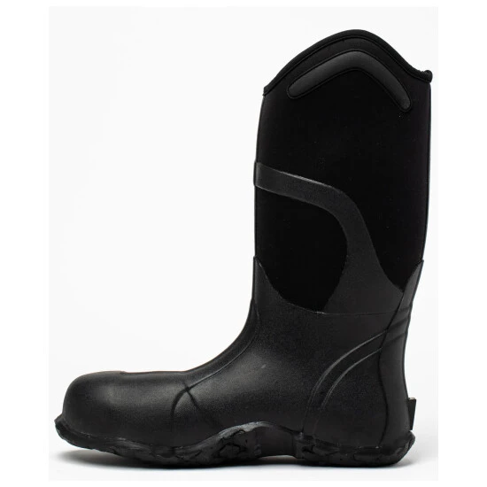 Hot Sale ???? Cody James Men's Rubber Work ???? Boots - Soft Toe Black ???? 3 Hot Sale ???? Cody James Men's Rubber Work ???? Boots - Soft Toe Black ???? - Image 3