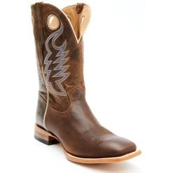 Buy ???? Cody James Men's Vanndale Western ???? Boots - Broad Square Toe Chocolate ????