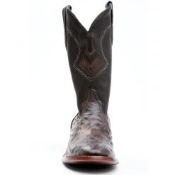 Top 10 ???? Cody James Men's Blue Exotic Full-Quill Ostrich Western ???? Boots - Round Toe Brown ???? -Cody James -shop unnamed file 3345
