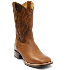 Best Pirce ???? Cody James Men's Hoverfly Western ???? Boots - Broad Square Toe Brown ????