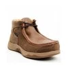 Deals ???? Cody James Men's Wallabee Moc Toe Work ???? Shoes - Composite Toe Brown ????
