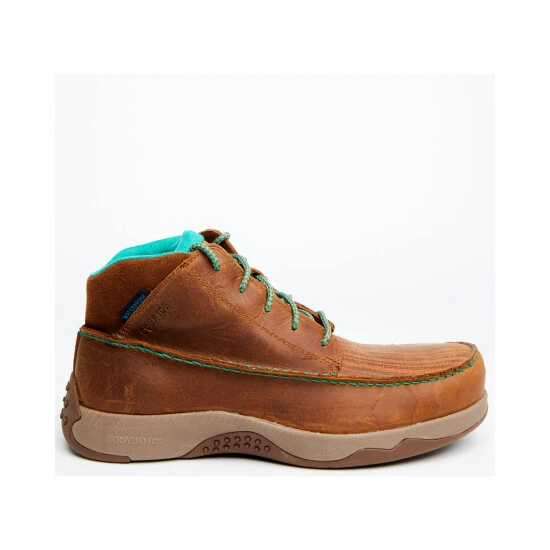 New ???? Cody James Men's Sport Blutcher Tyche Casual Lace-Up Comp Work Boot - Moc Toe Tan ❤️ 2 New ???? Cody James Men's Sport Blutcher Tyche Casual Lace-Up Comp Work Boot - Moc Toe Tan ❤️ - Image 2