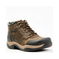 Flash Sale ???? Cody James Men's Endurance Tyche Corral Lace-Up WP Soft Work Hiking ???? Boots Chocolate ????