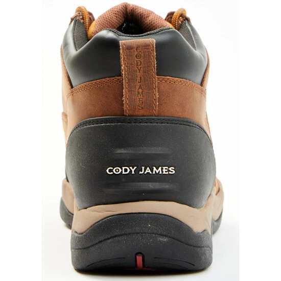 Discount ⌛ Cody James Men's Endurance Tyche Palace Lace-Up WP Soft Work Hiking ???? Boots Brown ✨ 5 Discount ⌛ Cody James Men's Endurance Tyche Palace Lace-Up WP Soft Work Hiking ???? Boots Brown ✨ - Image 5