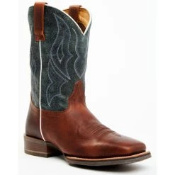Best deal ???? Cody James Men's Xtreme Xero Gravity Western Performance ???? Boots - Broad Square Toe Brown/blue ????