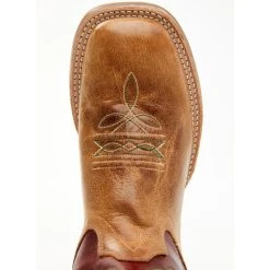 Outlet ???? Cody James Boys' Tonal Western ???? Boots - Broad Square Toe Brown ???? -Cody James -shop unnamed file 352