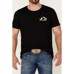 Budget ???? Cody James Men's American Rodeo Graphic Short Sleeve T-Shirt Black ???? -Cody James -shop unnamed file 3535