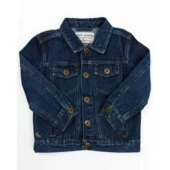 Promo ???? Cody James Toddler-Boys' Dark Wash Signature Denim Jacket Medium Wash ⌛