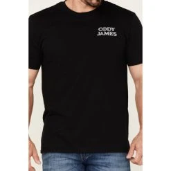 Coupon ???? Cody James Men's Gun Card Graphic Short Sleeve T-Shirt Black ???? -Cody James -shop unnamed file 3574