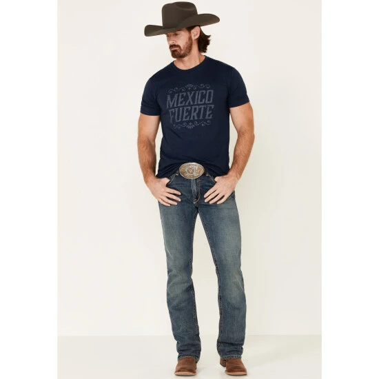 Hot Sale ???? Cody James Men's Navy Mexico Fuerte Graphic T-Shirt ✔️ 2 Hot Sale ???? Cody James Men's Navy Mexico Fuerte Graphic T-Shirt ✔️ - Image 2