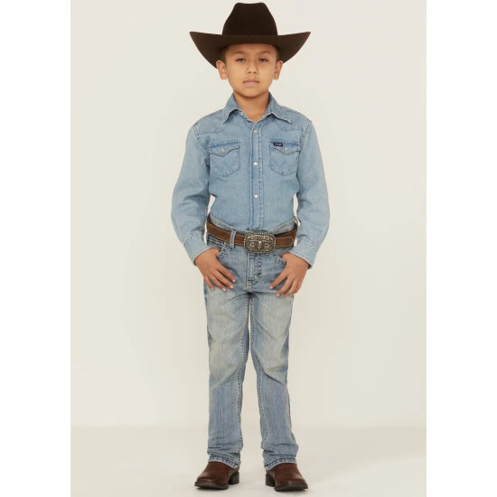 Top 10 ???? Cody James Little Boys' Crupper Light Wash Slim Straight ???? Jeans - Sizes 4-8 Blue ???? 3 Top 10 ???? Cody James Little Boys' Crupper Light Wash Slim Straight ???? Jeans - Sizes 4-8 Blue ???? - Image 3