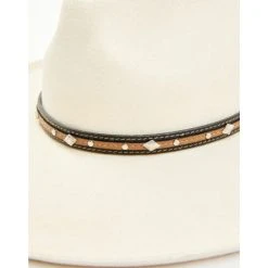 Cheapest ⭐ Cody James Brown Diamond Concho Hat Band For None ???? -Cody James -shop unnamed file 3610