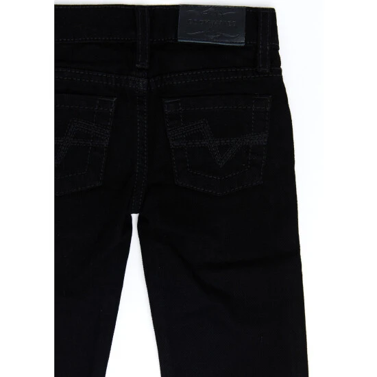 Hot Sale ???? Cody James Toddler-Boys' Night Rider Mid-Rise Rigid Relaxed Bootcut ???? Jeans Black ⌛ 4 Hot Sale ???? Cody James Toddler-Boys' Night Rider Mid-Rise Rigid Relaxed Bootcut ???? Jeans Black ⌛ - Image 4