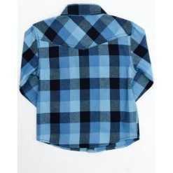 Buy ???? Cody James Boys' Plaid Print Long Sleeve Snap Western ???? Shirt Navy ???? -Cody James -shop unnamed file 3648