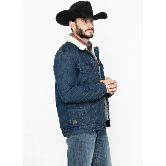 Deals ???? Cody James Men's Grand Teton Denim Jacket Indigo ???? 3 Deals ???? Cody James Men's Grand Teton Denim Jacket Indigo ???? - Image 3