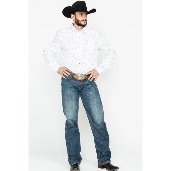 Coupon ???? Cody James Core Men's Rock Salt Geo Print Long Sleeve Western ???? Shirt White ⭐ 6 Coupon ???? Cody James Core Men's Rock Salt Geo Print Long Sleeve Western ???? Shirt White ⭐ - Image 6