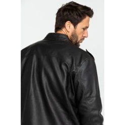 New ???? Cody James Men's Backwoods Distressed Faux Leather Moto Jacket - Big & Tall Brown ???? -Cody James -shop unnamed file 3708