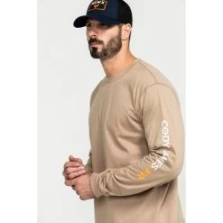 Deals ???? Cody James Men's FR Logo Long Sleeve Work ???? Shirt Beige/khaki ???? 11 Deals ???? Cody James Men's FR Logo Long Sleeve Work ???? Shirt Beige/khaki ???? -Cody James -shop unnamed file 3750