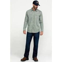 Deals ???? Cody James Men's FR Woven Plaid Long Sleeve Button Down Work ???? Shirt Light Blue ???? 13 Deals ???? Cody James Men's FR Woven Plaid Long Sleeve Button Down Work ???? Shirt Light Blue ???? -Cody James -shop unnamed file 3776