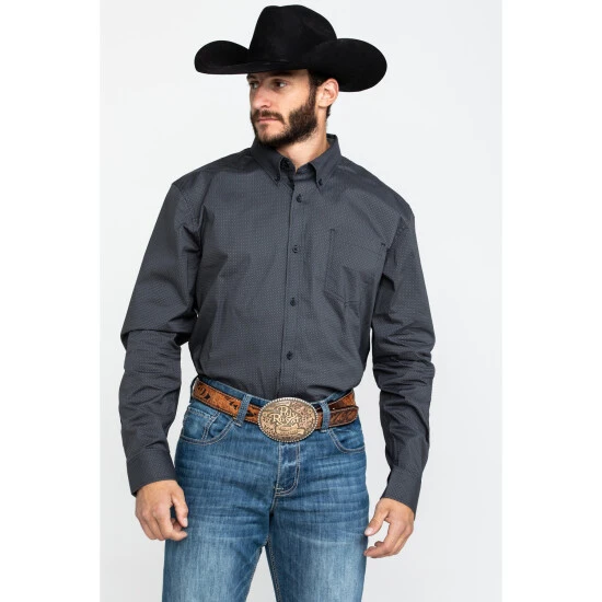 Discount ???? Cody James Core Men's Burton Geo Print Long Sleeve Western ???? Shirt Grey ❤️ 1 Discount ???? Cody James Core Men's Burton Geo Print Long Sleeve Western ???? Shirt Grey ❤️
