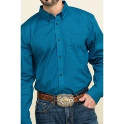 Wholesale ???? Cody James Core Men's Ringfield Micro Geo Print Long Sleeve Western ???? Shirt Black ???? -Cody James -shop unnamed file 3794