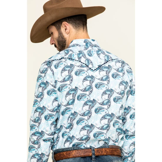 Best reviews of ✨ Cody James Men's Lovelace Large Paisley Print Long Sleeve Western ???? Shirt - Tall White ???? 5 Best reviews of ✨ Cody James Men's Lovelace Large Paisley Print Long Sleeve Western ???? Shirt - Tall White ???? - Image 5