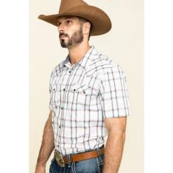 Budget ???? Cody James Men's Neon Glow Plaid Short Sleeve Western ???? Shirt White ???? 8 Budget ???? Cody James Men's Neon Glow Plaid Short Sleeve Western ???? Shirt White ???? -Cody James -shop unnamed file 3881