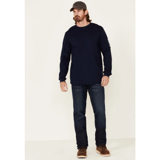 Best reviews of ???? Cody James Men's Indigo FR Logo Long Sleeve Work T-Shirt ???? 2 Best reviews of ???? Cody James Men's Indigo FR Logo Long Sleeve Work T-Shirt ???? - Image 2