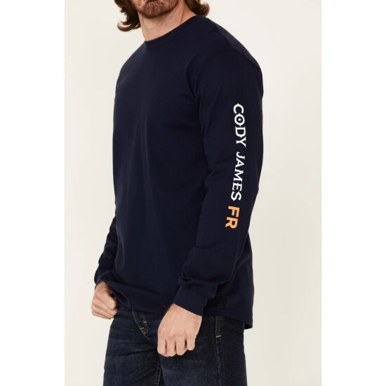 Best reviews of ???? Cody James Men's Indigo FR Logo Long Sleeve Work T-Shirt ???? 3 Best reviews of ???? Cody James Men's Indigo FR Logo Long Sleeve Work T-Shirt ???? - Image 3