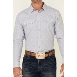 Buy ✔️ Cody James Men's Adventure Solid Dobby Long Sleeve Snap Western ???? Shirt Light Blue ???? -Cody James -shop unnamed file 4050